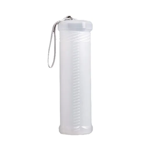 Extendable Plastic Brush Case Clear Paint Brush Holder Long Brushes Tube Storage Watercolor Pen Container Drawing Tools
