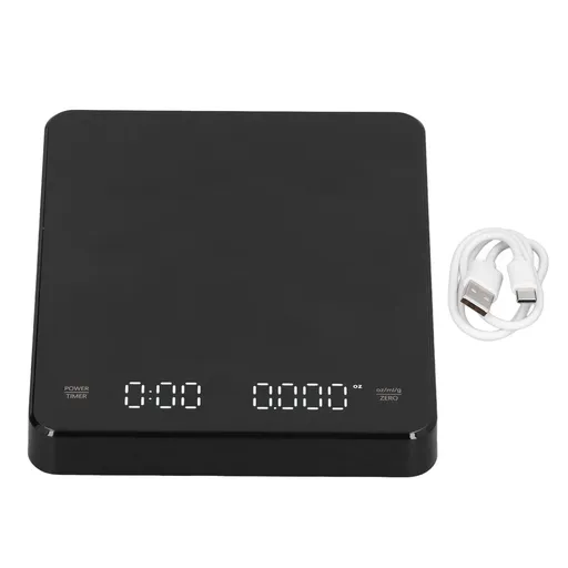 Electronic Coffee Scale Rechargeable High Temperature Resistance 3KG Kitchen Scale for Home