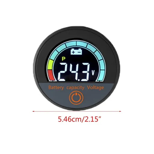 LCD Digital Voltmeter 8-100V Two Wire Voltage Meter Universal VoltTester Panel VoltGauge VoltmetreMonitor
