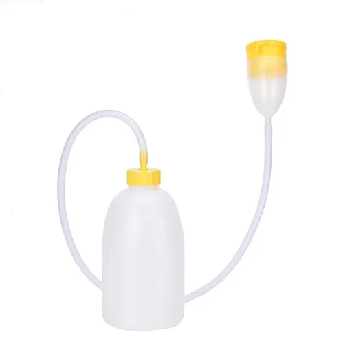 1700ML Travel Trucker Male Bed Pee Urinal Bottle Night Drainage Container Set,Reusable Portable,Comfort Fit Advantage Urinal