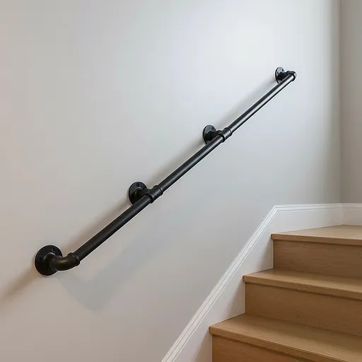3m Handrail Stair Rail Grab Balustrade Staircase Banister + Installation Kit