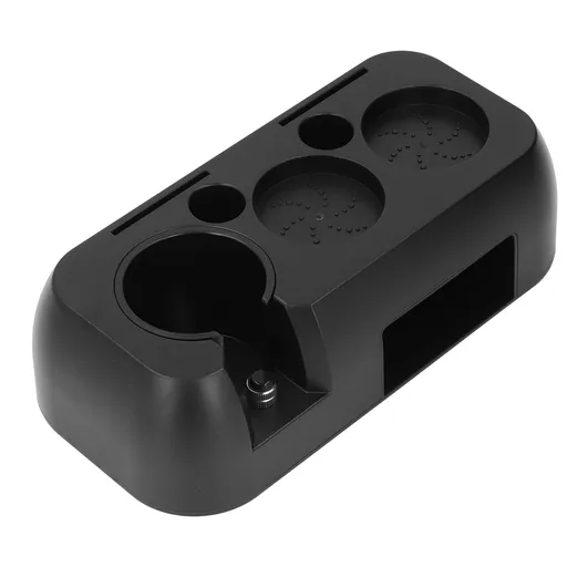 Coffee Tamper Station ABS Multifunctional Coffee Tamper Base Holder Stand for Home Matte Black