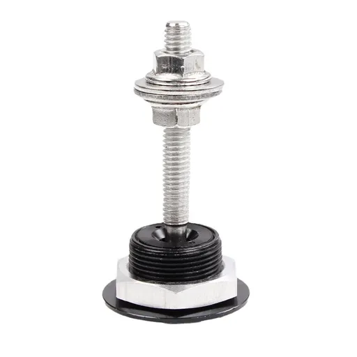 Quick Latch Bumper Pin Length Quick Release Latch Universal Push Button for Hood Bumper or DIY Black