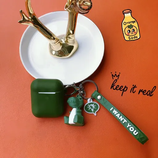 Green set + geometric dinosaurs Apple AirPods pro