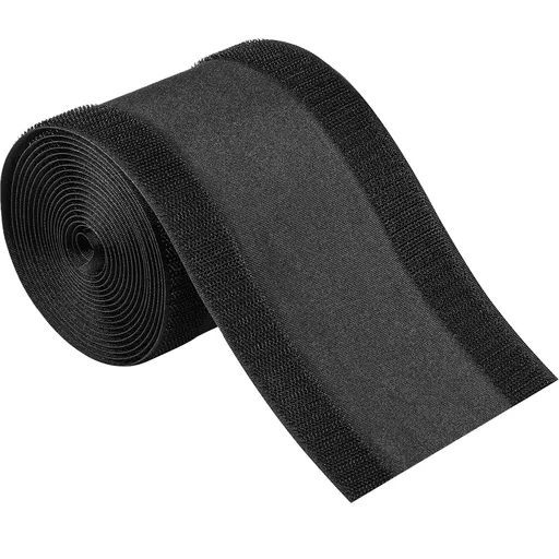 Floor Cable Cover Cords Cable Protector Cable Management Only for Commercial Office Carpet (Black,9.84 ft)