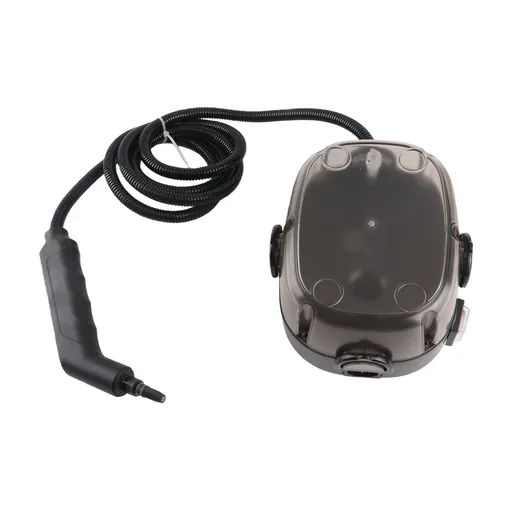 1500W Portable Handheld Steam Cleaner 105℃ High Temperature Steam Deep Cleaning Machine with Removable Water Tank 3 Brush Heads Bend Nozzle Window Scraper with Cloth Cover for Kitchen Bathroom