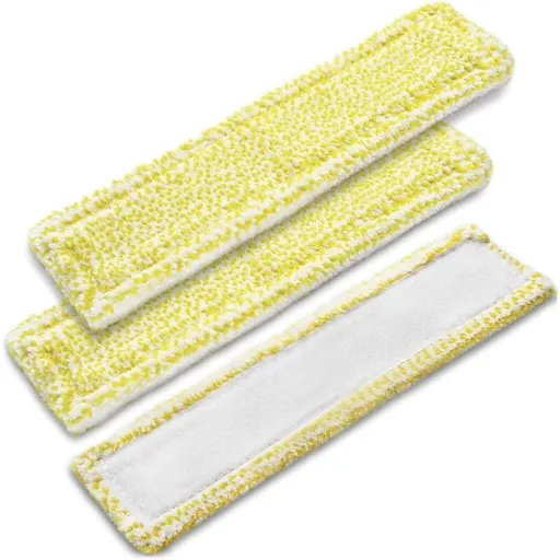 Kärcher WV2 WV5 Premium Plus Window Cleaner Replacement Microfiber Pads 3 Pack