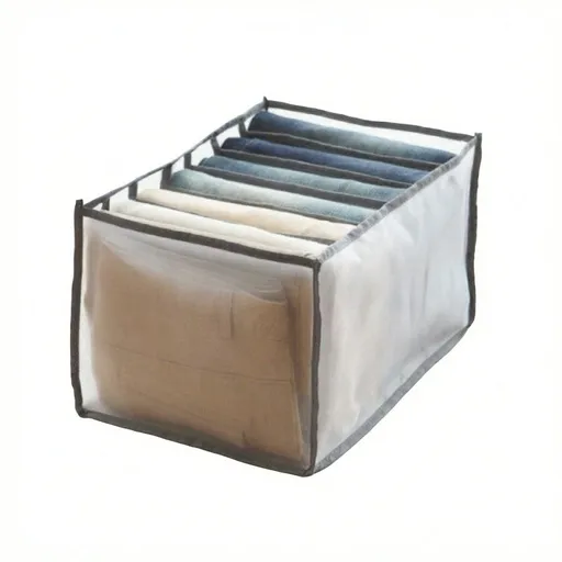 Wardrobe Clothes Organizer, Drawer Organizer for Clothing, Closet Organizers and Storage, Drawer Dividers for Mesh Separation