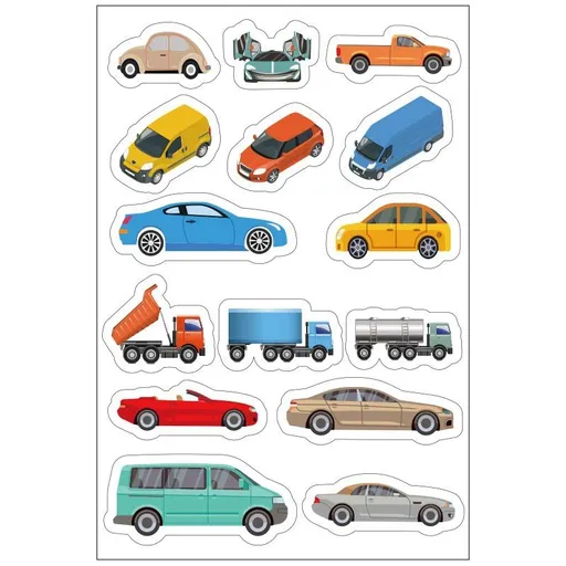4PCS Road Signs Wall Decal Traffic Sign Stickers Street Signs Decals Stop Street Transportation Signs Vinyl Wall Decals for Kids