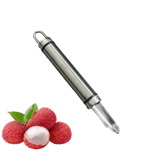 Longans Corer Pears Corer - Cherry Core Removal Tool | Portable Vegetable Core Remover | Stainless Steel Handheld Longan Corer
