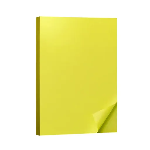 A4 80gsm Coloured Paper Multi Color Pack Printer Paper for Craft School Use - Yellow