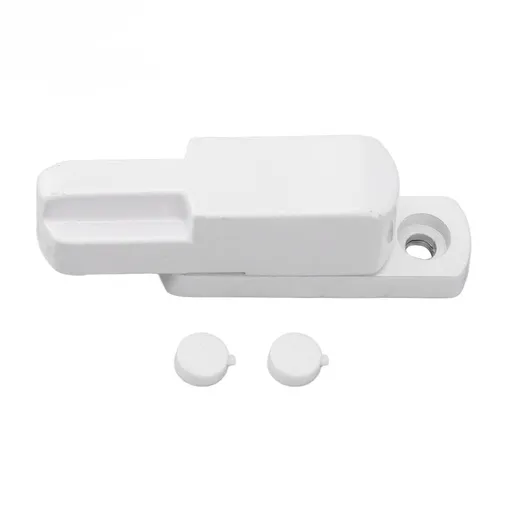 Window Latch Sash Lock Aluminum Alloy Anti Theft T Type Universal Child Proof Safety Lock for Home Security White