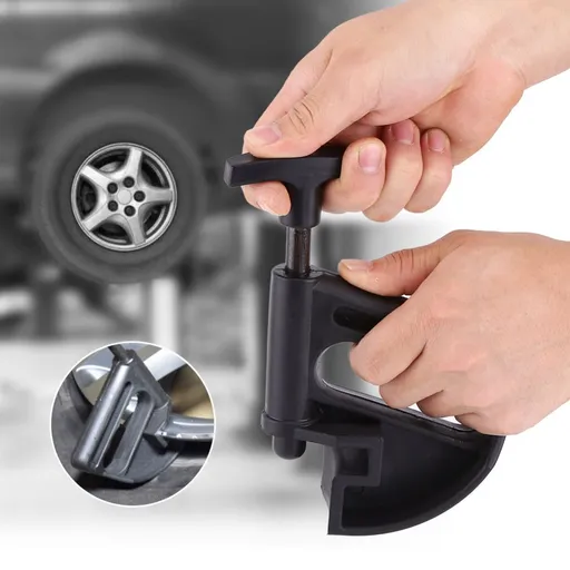Tire Changer, 1pcs Tire Bead Clamp Drop Center Tool, Auto Manual Tire Bead Breaker Changer Universal Rim Pry Wheel Changing Helper
