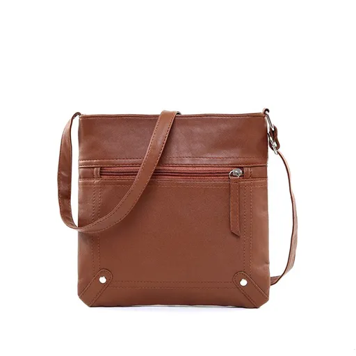 Unisex Cross Body Messenger Bag Made of easy care PU leather Multiple pockets to classify your personal stuff