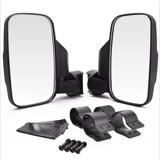 Side Mirrors And Center Mirror, 2PCS Side Rearview Mirrors Adjustable Replacement for All Year Mirror Set View High Impact