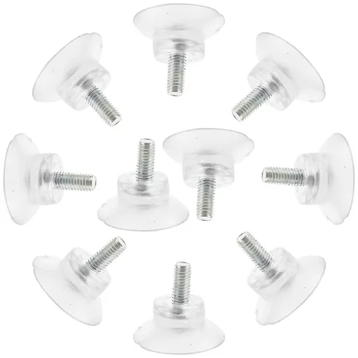 Clear Glass Suction Cups Nonslip Pads for Tabletop Anti Scratch Surface