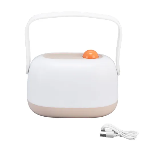Nursery Night Light LED 3000K Color Temperature Warm White Portable Easy Rechargeable Stepless Dimming Night Light Lamp