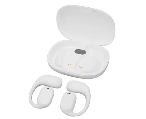 Wireless Translator Earbuds Bluetooth 5.1 Translation Earbuds 74 Languages 70 Accents Translator Device with APP for Music Call White