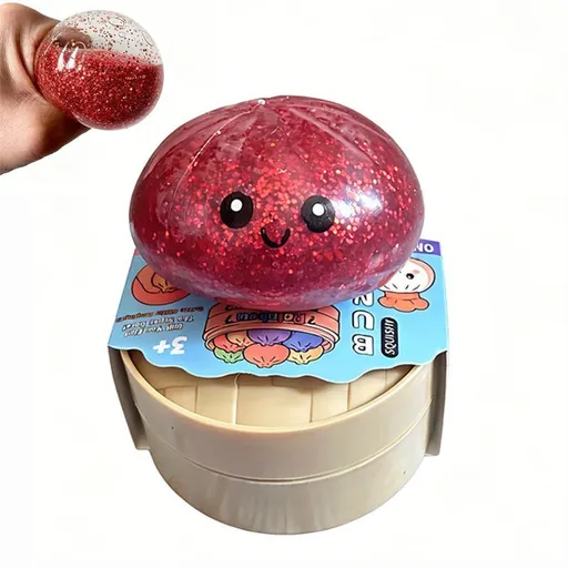 [Gold Powder Pectin] Red Bun + Steamer