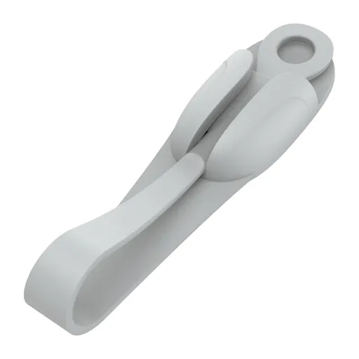 Adhesive Christmas Garland Hooks, Removable Wall Mount Holders for Mantels Fireplaces Decorations and Organizing, Grey