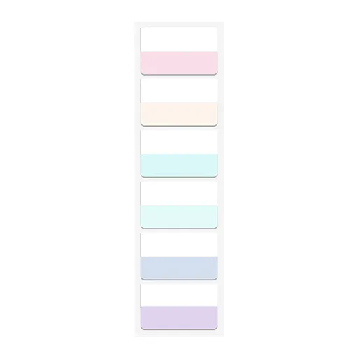 Back to School Supplies,Classroom SuppliesLarge Size Label Sticker, Stickers Labels Stickers Convenience Stickers Marking Paper Color Stickers (Include: 1 Pack of Sticky Notes) A