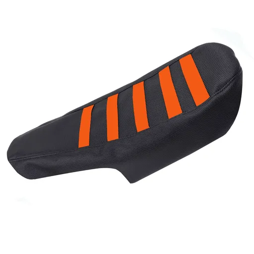 Sun Protection Motorcycle Seat Cover for Ridstar Q20 - Heat Insulation Waterproof Breathable Cushion Protector - UV Resistant Gel Seat Pad - Orange