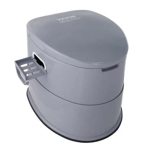 Portable Toilet for Camping, Porta Potty with 5L Detachable Inner Bucket & Removable Paper Holder