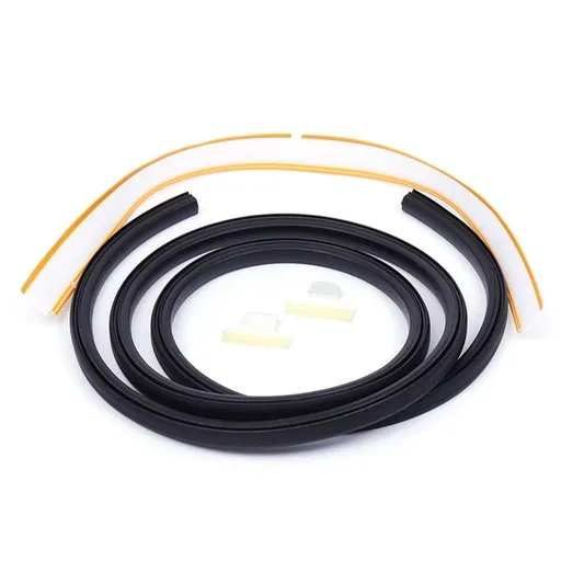 154827601 Dishwasher Door Seal and Bottom Gasket Set Waterproof Seal Strips Leakage Protection Accessories Easy to Use