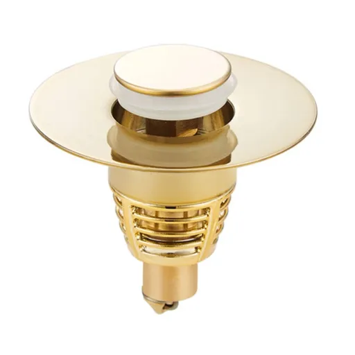 Bathtub Stopper Pop Up Drain Plug, Bath Tub Drain Plug, Bathtub Drain Cover,Bathroom Bathtub Stopper Replacement, Brass Inside