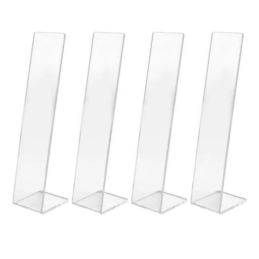 4 Pcs Acrylic Hair Band Display Stand Hair Clasp Hair Clasp Jewelry Display Holder for Shop Transparent