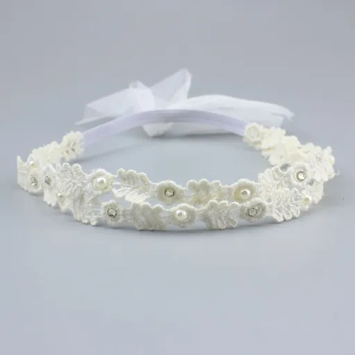 Newborn Infant Toddler Soft Stretchy Hair Band for Baby Shower Baptism Wedding Party Hair Accessory.