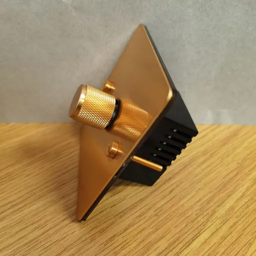 Trending Golden - Hued Electronic Control Device: High - Quality & Stylish! Free Shipping