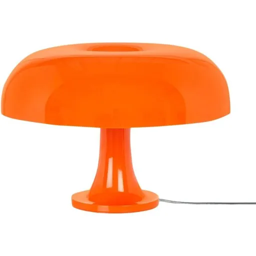 Mushroom Table Lamp LED Room Decoration Orange, 22 x 33 cm