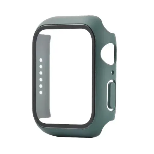 For Apple Watch Iwatch Series Se 6 5 4 3 2 1 Case Full Glass Cover 38 40 42 44Mm