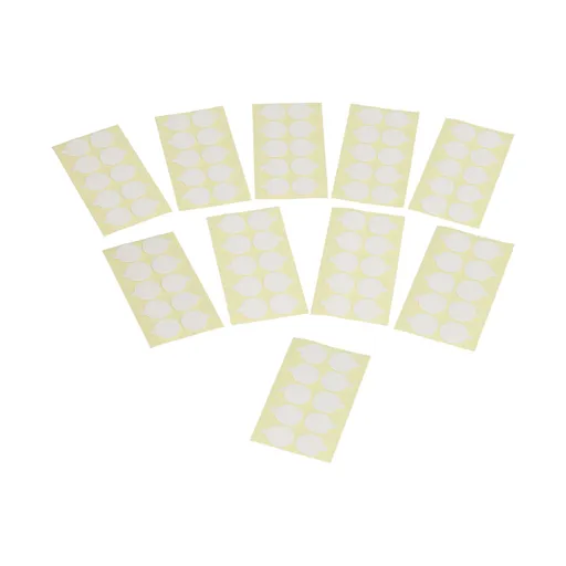 10Pcs Candle Wick Stickers Double Sided Heat Resistant Durable Convenient Candle Making Stickers