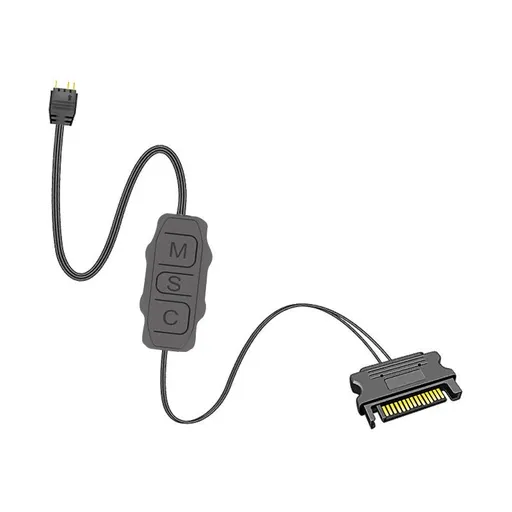 2pcs Controller Controller Plastic Power Supply Light Stripe Remote Controller Controller 5V 3 Pin RGB Controller Cable