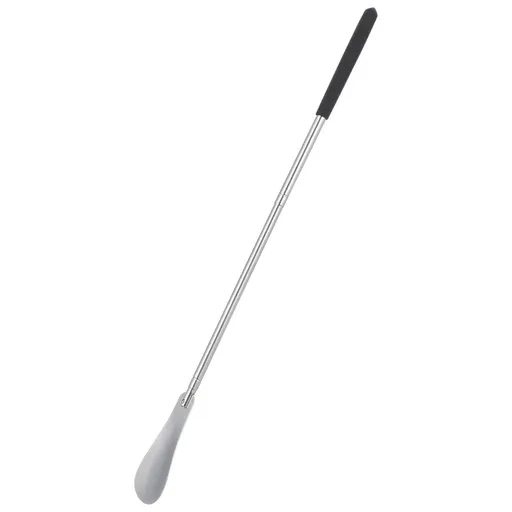 Ergonomic Stainless Steel Shoe Horn Adjustable Handle for Easy Use