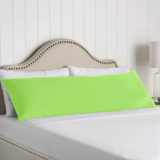 Artex 100% Cotton Body Pillowcase Lime