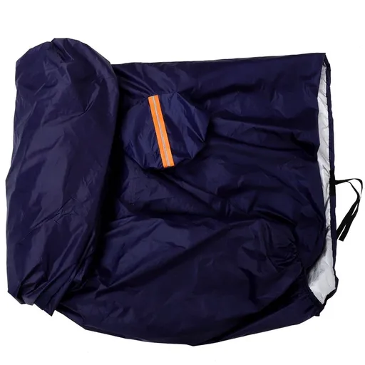 Dark Blue All Weather Car Cover Fit for Outdoor Sun Rain and Snow Protection