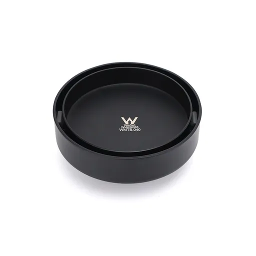 Watermark Matt Black Round 100mm Tile Insert Floor Drain Shower Grate 50mm Waste