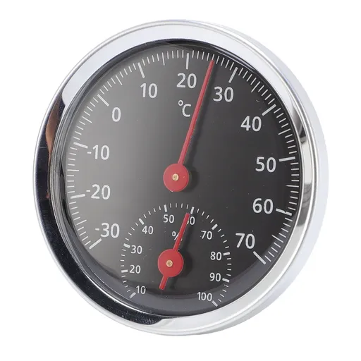 Car Thermometer Hygrometer Mechanical No Battery High Accuracy Temperature Humidity Meter for Indoor