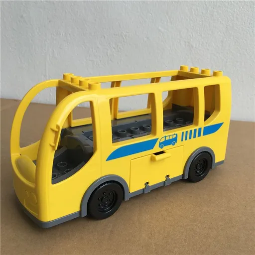Hongyuan sheng Building Blocks Bus Vehicle 12 hole bottom (green)