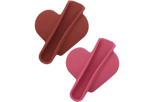 Holder for Rhode Skin Lip Lipstick Holder for Phone Case Peel and Stick Silicone Cover -Rose & Wine Red