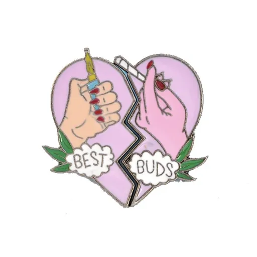 House Of Dasein Best Buds Enamel Pins
