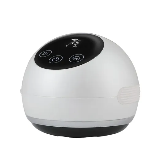 Smart Electric Cupping & Gua Sha Massager with Red Light Therapy & Magnetic Stones - 5 Levels, Rechargeable(white)