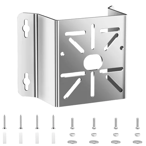 Universal Corner Mount for Security Camera, Solid Mounting Corner Bracket for Wall Mount Corner, Suitable for CCTV Cameras LED Wall/Stage Lights, Solar Panels
