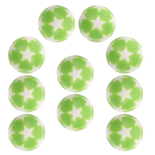 Table Footballs Foosball Table Balls White 10pcs for Fan Gear