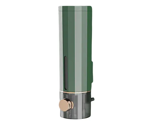 Soap Dispenser Wall Mounted Punch-free Visible Window Press Type Large Capacity Shampoo Conditioner Shower Gel Container for Bathroom
