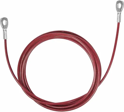 Replacement Cables for Home Gym, Fitness Pulley Cable, Weight Machine Cable -Thick 5mm(0.2inch) Heavy Duty Steel Wire Rope Gym 138''