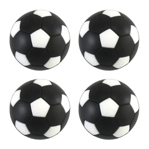 Table Football, 4pcs 36mm Plastic Table Soccer Balls Foosball Tabletop Game Foosball Accessory Replacements